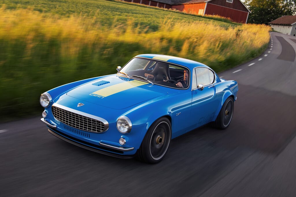 Cyan Volvo P1800
