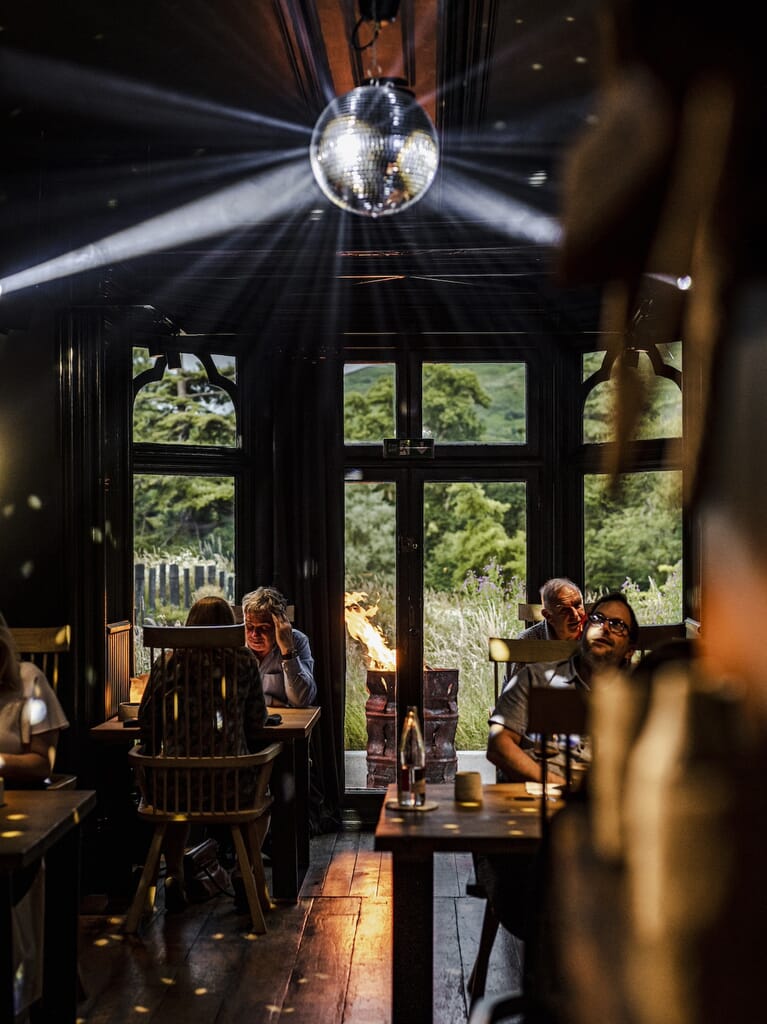Ynyshir disco ball
