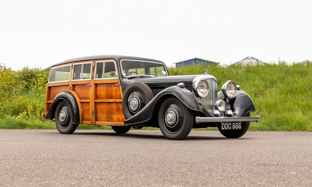 1937 Bentley 4¼ Shooting Brake ‘Woody’, Historics ‘The Summer Serenade’, Datchet, 20 July