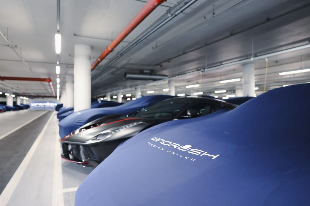 London classic car storage