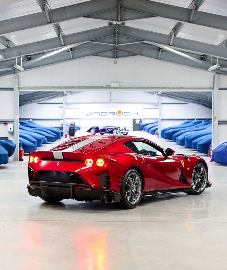 Luxury car storage cotswolds