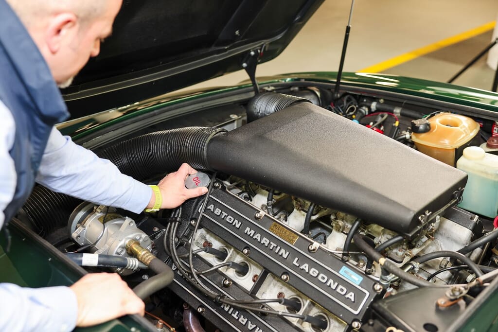 Checking fluid levels is an important step to prepare your car for winter driving