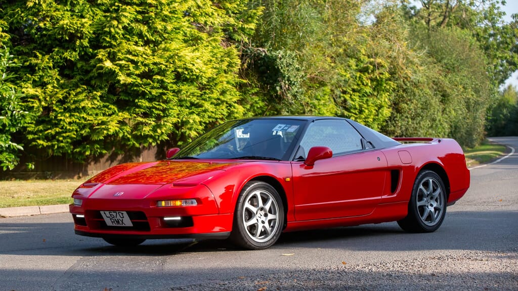 The Honda NSX became an iconic car of the 1990s
