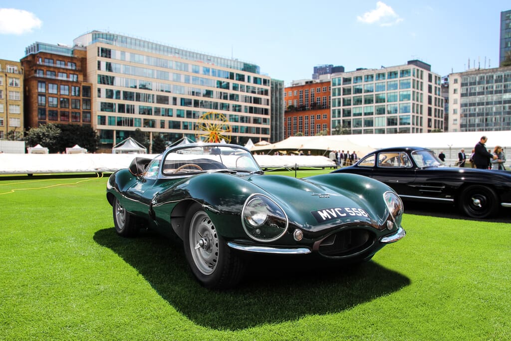 London,,England,-,09.06.17:,A,Classic,Jaguar,Xkss,Sports,Car