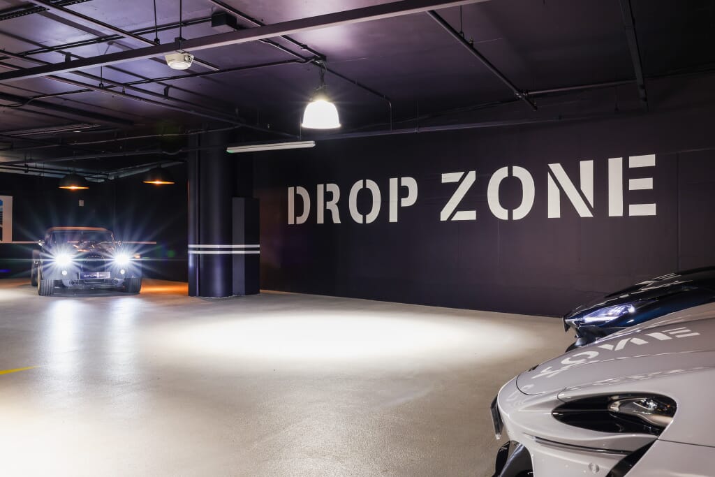 London car storage drop off