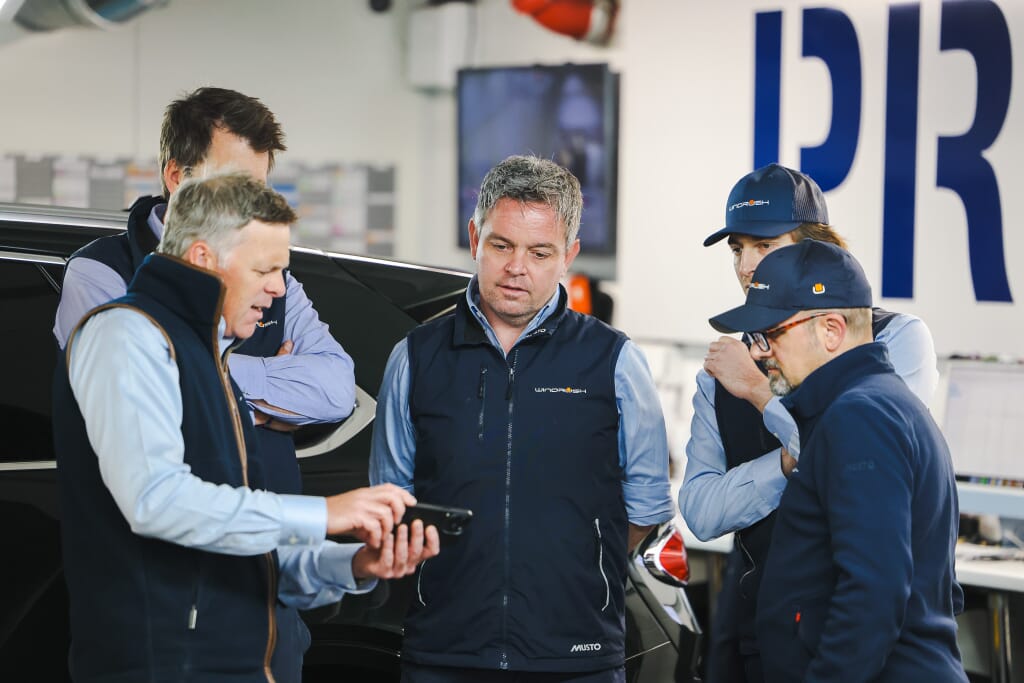 car concierge team in a meeting