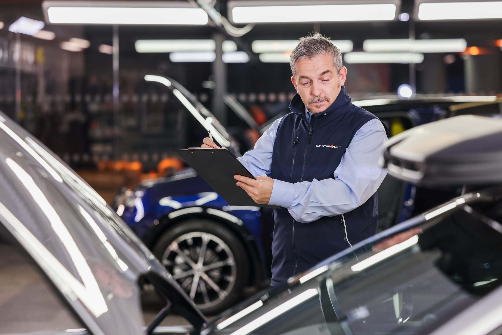 Collector car condition monitoring and documentation