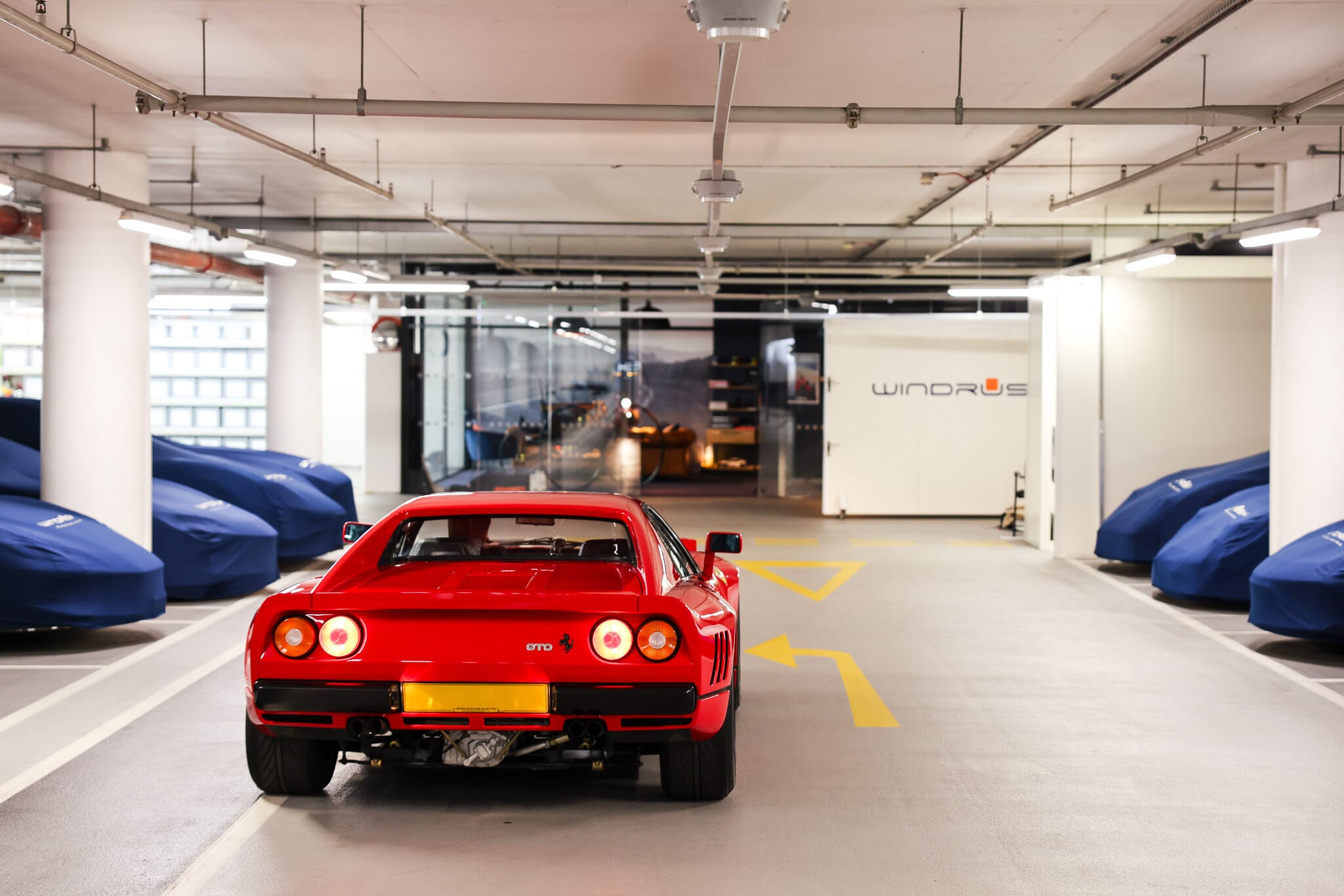 high security luxury car storage