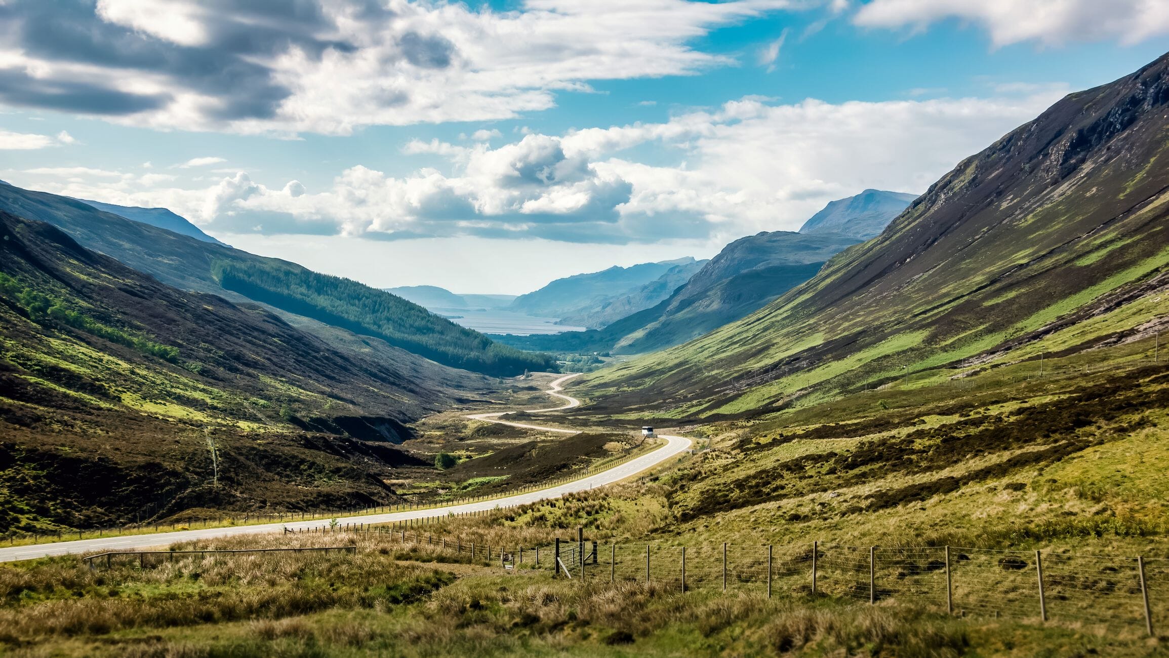 The road to Torridon