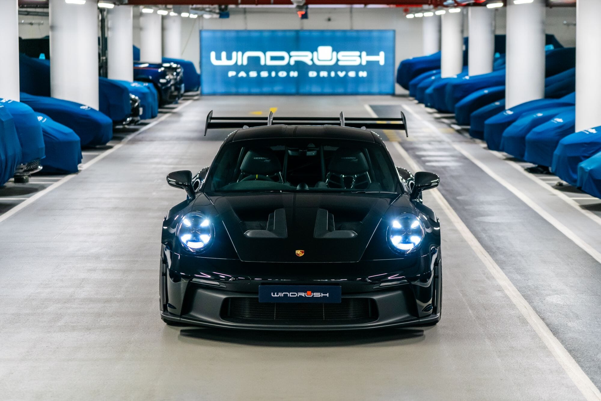 Porsche Car storage London