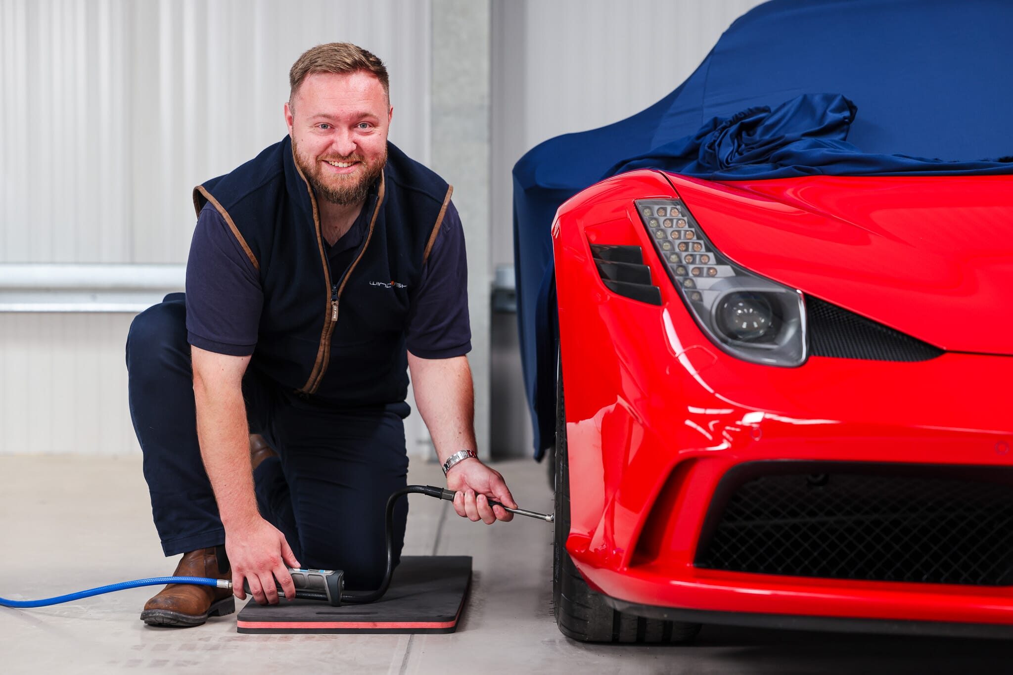 Tire pressure checks for spring driving