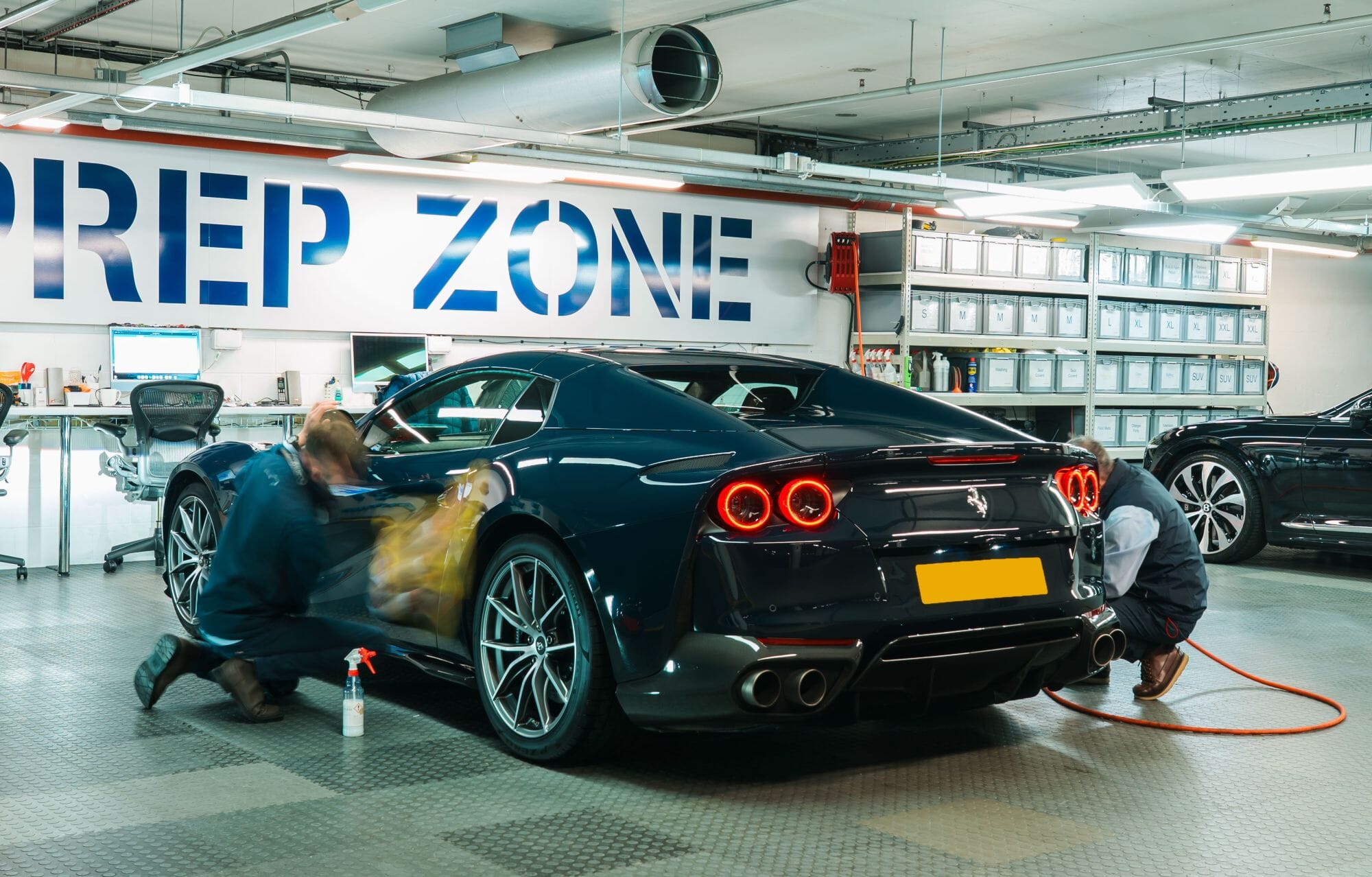 Windrush Car Storage Car Prep Zone