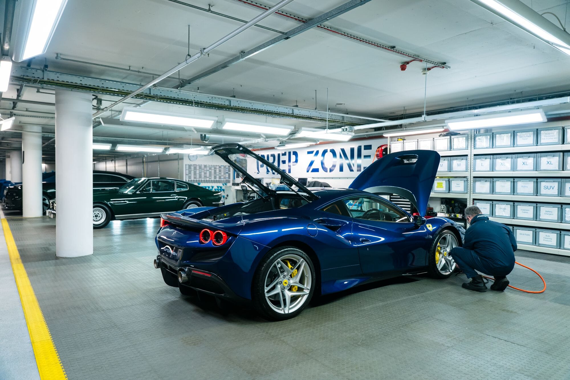 car concierge service for cars in storage