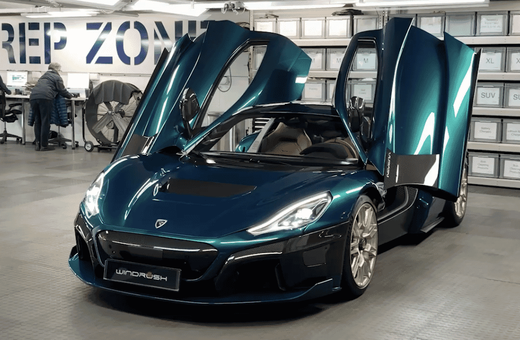 Rimac Nevera Windrush Car Storage
