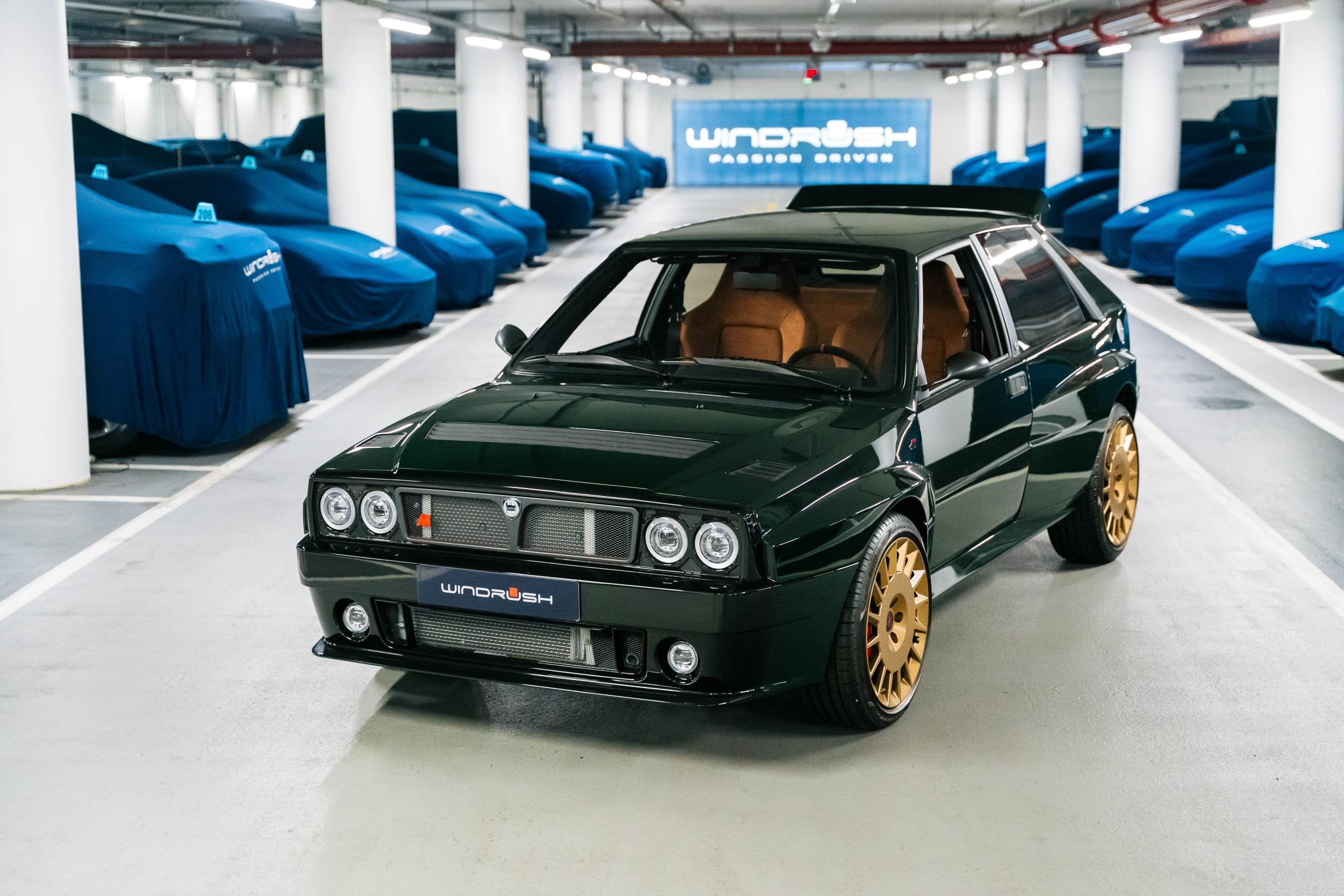 Windrush - Lancia Delta Futurista Amos
