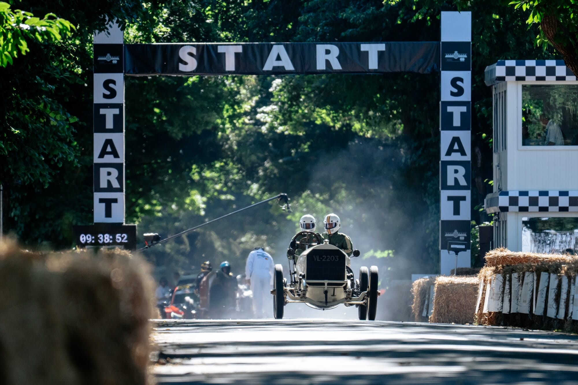 Hillclimb action at the 2025 Festival of Speed. Ph. by Jayson Fong.