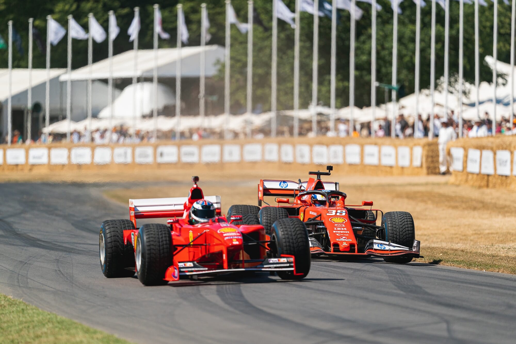 The Ultimate F1 Grid at the 2025 Festival of Speed. Ph. by Rob Cooper.