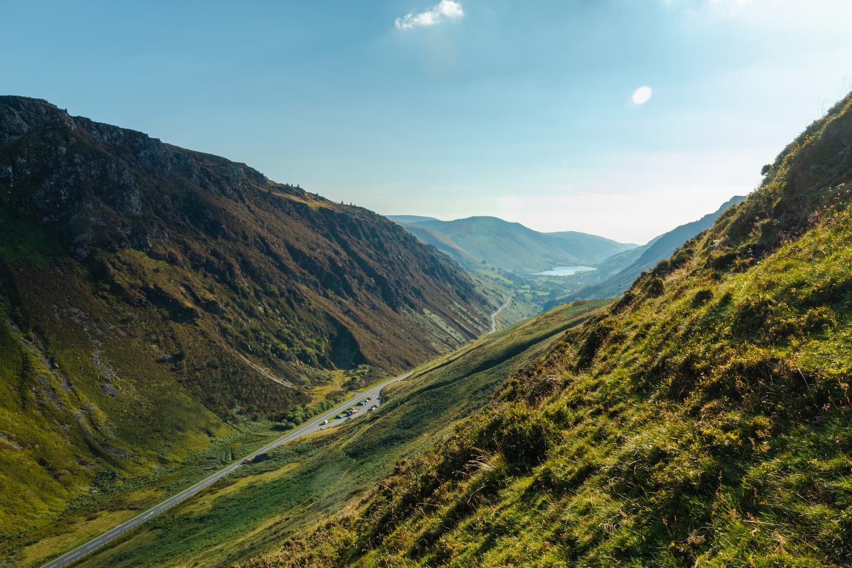 Snowdonia National Park - Wales. View of mach Loop.