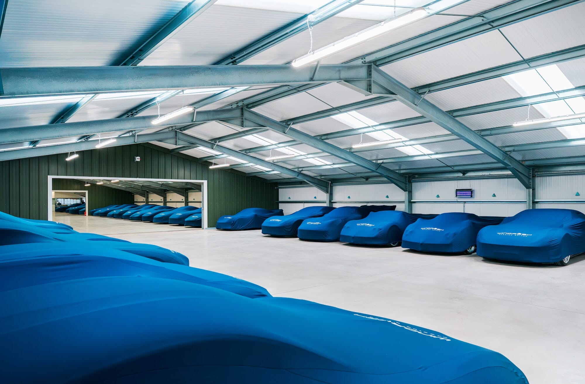 Windrush Bonded Car Storage facility Cotswolds