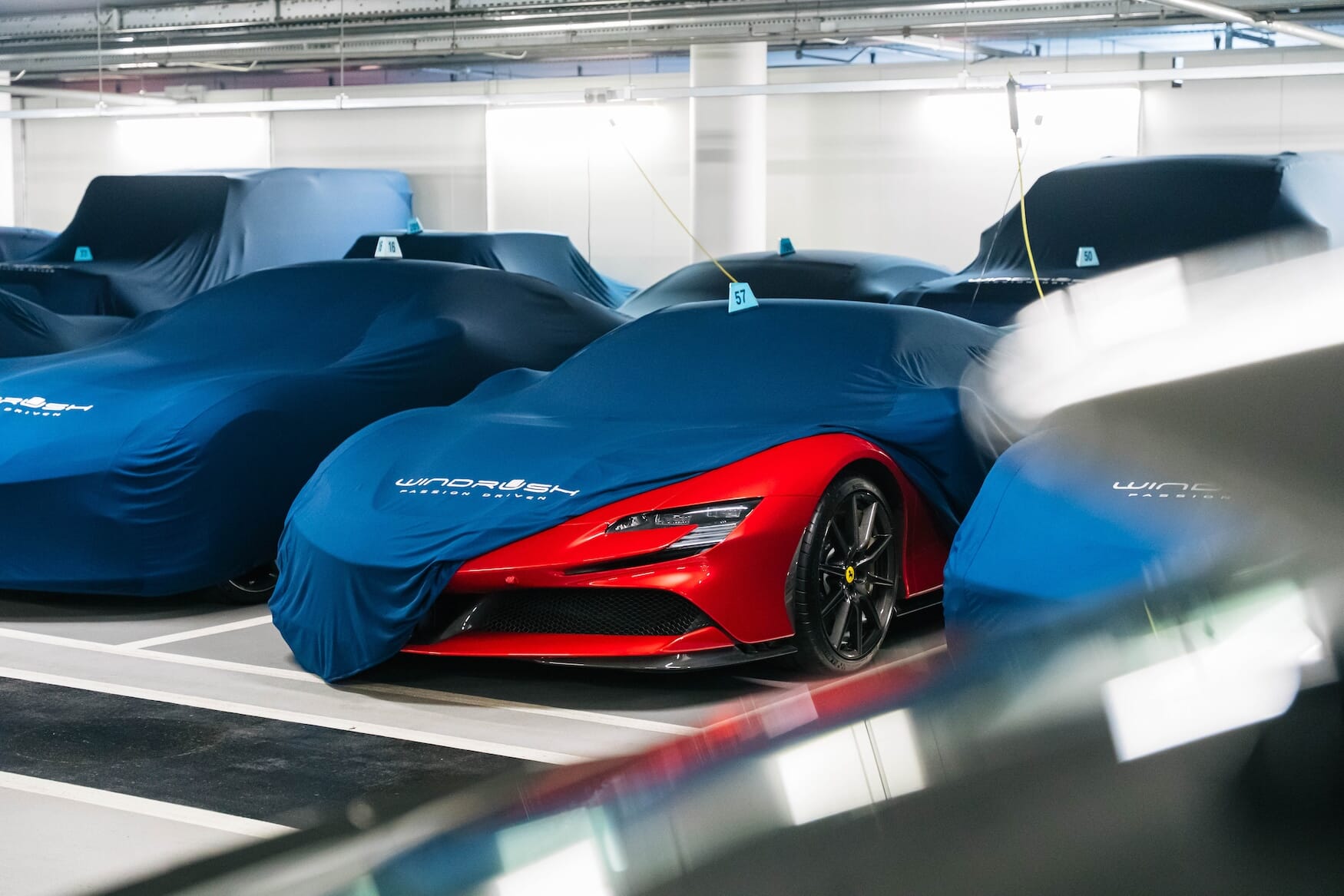 Windrush London car storage facility
